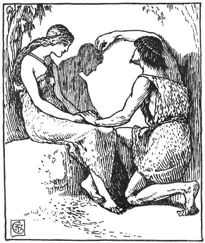 アウトラインの起源 作： Walter Crane